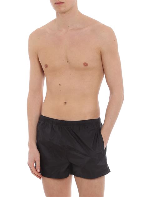 prada swim trunks